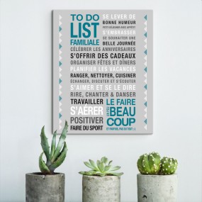 AFFICHE ADHESIVE TO DO LIST...