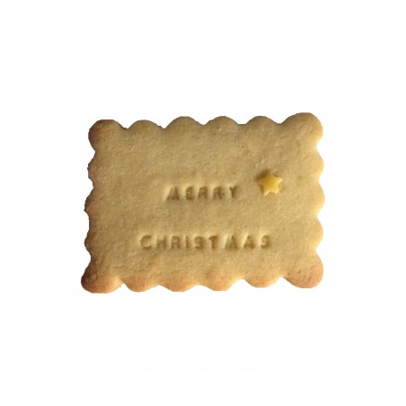 Biscuit personnalisé Noel