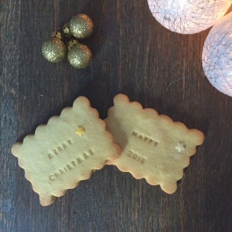 Biscuit personnalisé Noël / Nouvel An