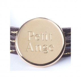 Bracelet personnalisé - Amazone Médaille Plaqué or