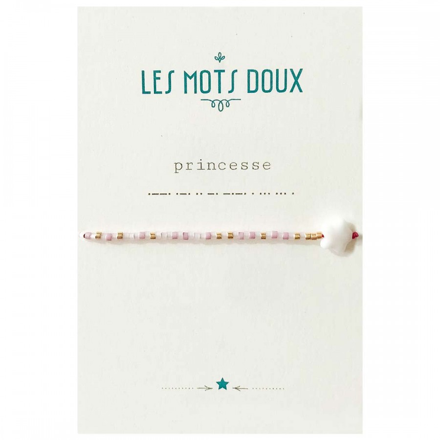Bracelet perles enfant - code morse