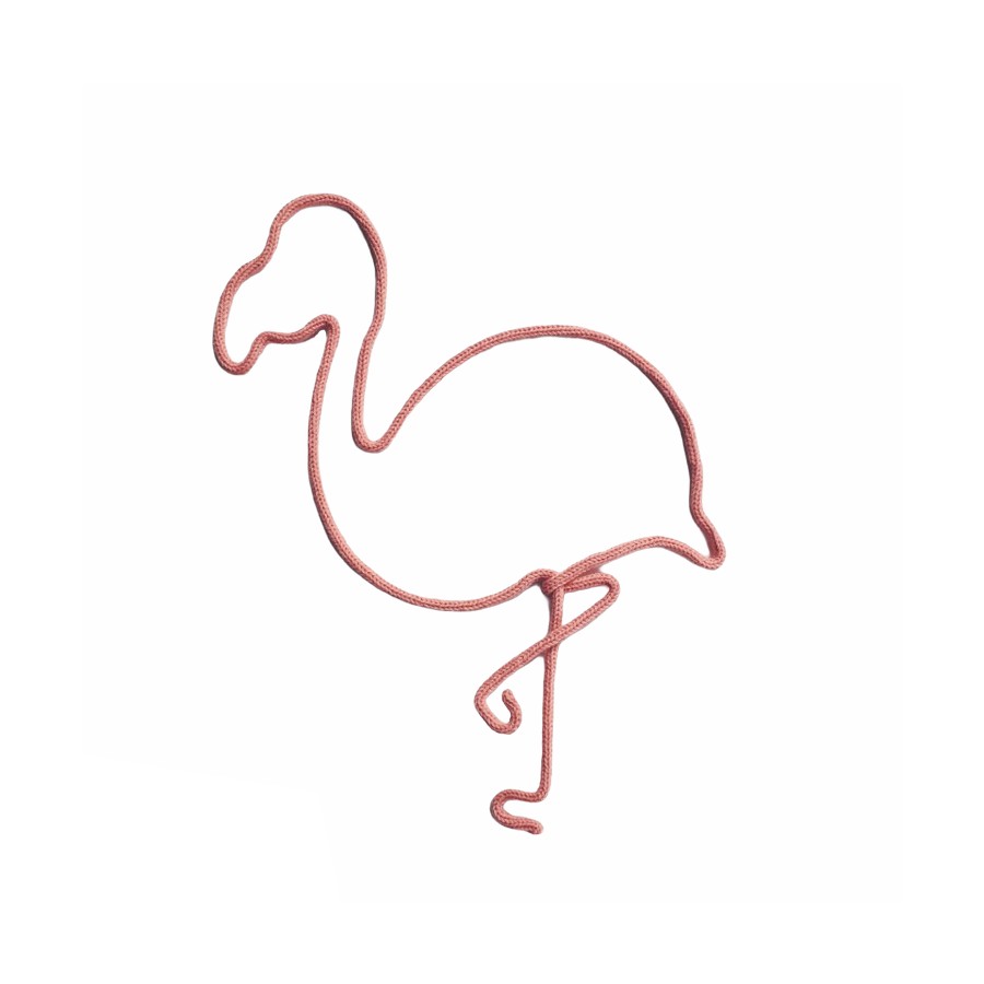 Tricotin - le flamant rose