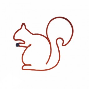 écureuil-tricotin