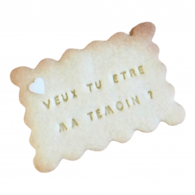 copy of Biscuit personnalisé Saint Valentin - Modèle rond