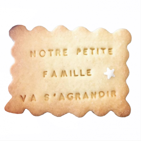 copy of Biscuit personnalisé Saint Valentin - Modèle rond