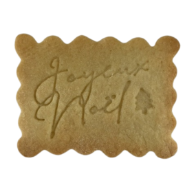 Biscuit personnalisé Noël